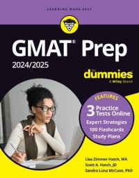 cover of the book GMAT Prep 2024/2025 For Dummies with Online Practice (GMAT Focus Edition) (Gmat for Dummies)