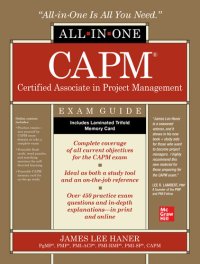 cover of the book CAPM Certified Associate in Project Management All-in-One Exam Guide