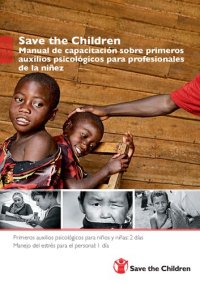 cover of the book Manual de capacitación  sobre primeros auxilios psicológicos para profesionales de la niñez