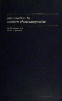 cover of the book Introduction to Modern Electromagnetics