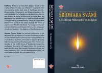 cover of the book Sridhara Svami - A Medieval Philosopher of Religion