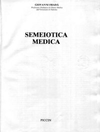 cover of the book Semeiotica medica