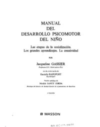 cover of the book Manual del desarrollo psicomotor del niño