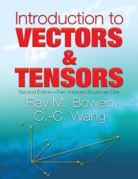 cover of the book Introduction to Vectors and Tensors