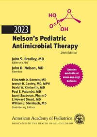 cover of the book 2023 Nelson’s Pediatric Antimicrobial Therapy