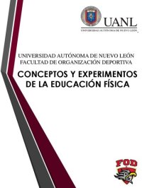 cover of the book Conceptos y experimentos de la Educación Física