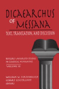 cover of the book Dicaearchus of Messana