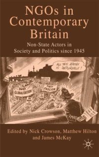 cover of the book NGOs in Contemporary Britain: Non-state Actors in Society and Politics since 1945