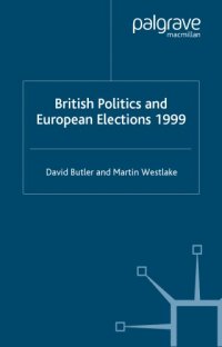 cover of the book British Politics and European Elections, 1999