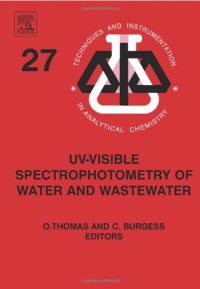 cover of the book UV-Visible Spectrophotometry of Water and Wastewater