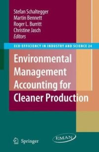 cover of the book Environmental Management Accounting for Cleaner Production (Eco-Efficiency in Industry and Science)