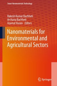 cover of the book Nanomaterials for Environmental and Agricultural Sectors