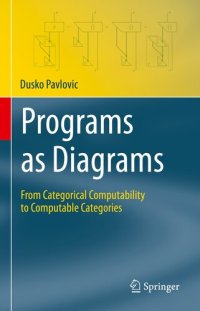 cover of the book Programs as Diagrams: From Categorical Computability to Computable Categories