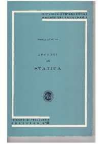 cover of the book Appunti di Statica