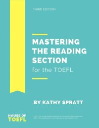 cover of the book Mastering the Reading Section for the TOEFL iBT: Third Edition