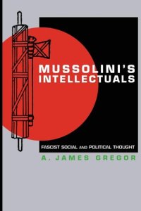 cover of the book Los intelectuales de Mussolini