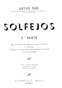 cover of the book Solfejos