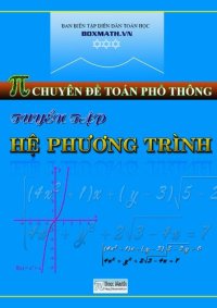 cover of the book Tuyển tập hệ phương trình