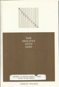 cover of the book Kierkegaard: The Descent into God