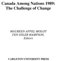 cover of the book Canada Among Nations, 1989: The Challenge of Change