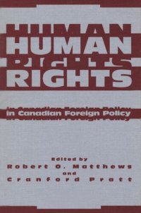 cover of the book Human Rights in Canadian Foreign Policy