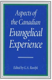 cover of the book Aspects of the Canadian Evangelical Experience