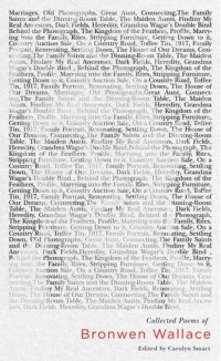 cover of the book Collected Poems of Bronwen Wallace