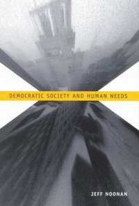 cover of the book Democratic Society and Human Needs