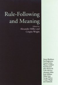 cover of the book Rule-Following and Meaning