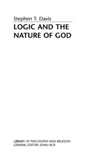 cover of the book Logic and the Nature of God (Library of Philosophy & Religion)