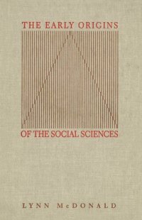 cover of the book Early Origins of the Social Sciences