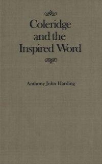 cover of the book Coleridge and the Inspired Word