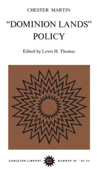 cover of the book Dominion Lands Policy