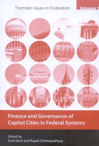 cover of the book Finance and Governance of Capital Cities in Federal Systems