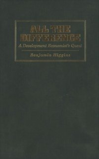 cover of the book All the Difference: A Development Economist's Quest