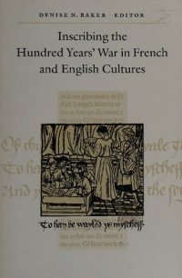 cover of the book Inscribing the Hundred Years' War in French and English cultures