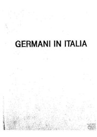 cover of the book Germani in Italia