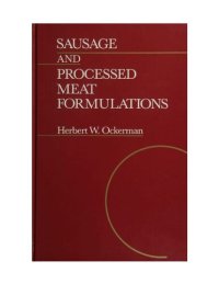 cover of the book Sausage and Processed Meat Formulations