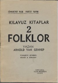 cover of the book Kılavuz Kitaplar 2. Folklor