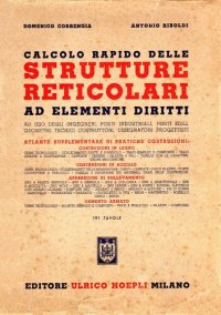 cover of the book Calcolo Rapido delle Strutture Reticolari ad Elementi Diritti