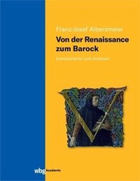 cover of the book Von der Renaissance zum Barock: Exemplarische Lyrik-Analysen