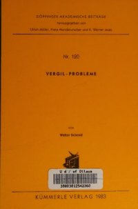 cover of the book Vergil-Probleme