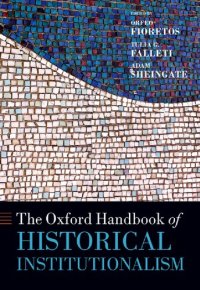 cover of the book The Oxford Handbook of Historical Institutionalism (Oxford Handbooks)