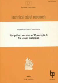 cover of the book Simplified version of Eurocode 3 for usual buildings