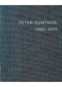 cover of the book Peter Zumthor English replacement Volume 3