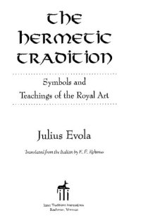 cover of the book The Hermetic Tradition: Symbols and Teachings of the Royal Art