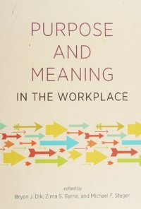 cover of the book Purpose and Meaning in the Workplace