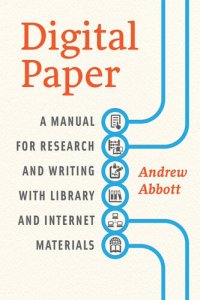 cover of the book Digital paper : a manual for research and writing with library and internet materials