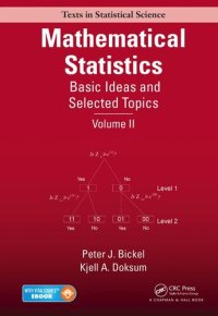 cover of the book Mathematical statistics : basic ideas and selected topics. Volume II