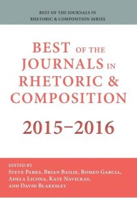 cover of the book Best of the Journals in Rhetoric and Composition 2015-2016